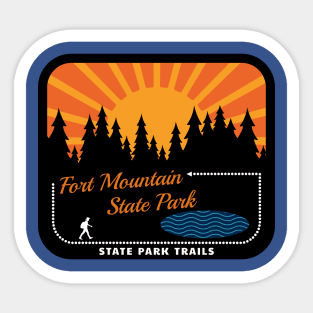 Fort Mountain State Park Trails Sticker